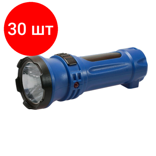 фото Комплект 30 штук, фонарь светодиодный аккум. космос acc102led, 2 режима