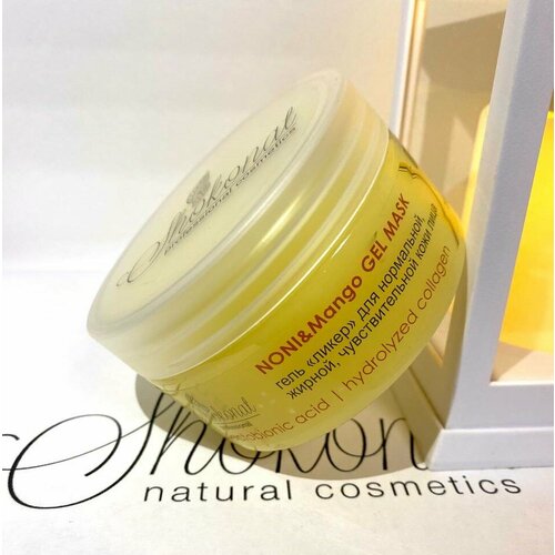 Shokonat Гель «ликер» для лица NONI&Mango GEL MASK с лактобионовой кислотой 200гр