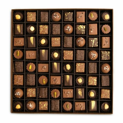 Шоколадные конфеты Melt Chocolates Chocolate в большой упаковке, 64шт
