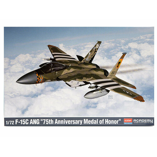 12582 Academy Американский самолёт F-15C Eagle “Medal of Honor 75th Anniversary Paint” (1:72) hasegawa сборная модель американского всепогодого истребителя f 15c eagle u s air force e13 1 72 00543