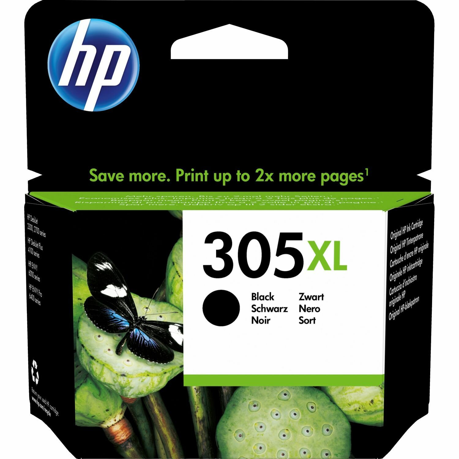 Картридж для струйного принтера HP 305XL High Yield Black (3YM62AE)