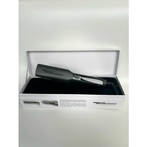 Утюжок титановые пластины MZ Titanium космос черные пластины матовый 628000₽