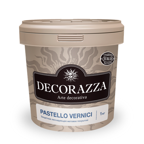 Декоративный финишный лак Decorazza Pastello Vernici PV 001, 1 кг