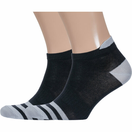 фото Носки борисоглебский трикотаж, 2 пары, размер 25-27, черный