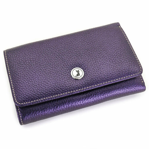 фото Кошелек sergio valentini, фактура гладкая, фиолетовый