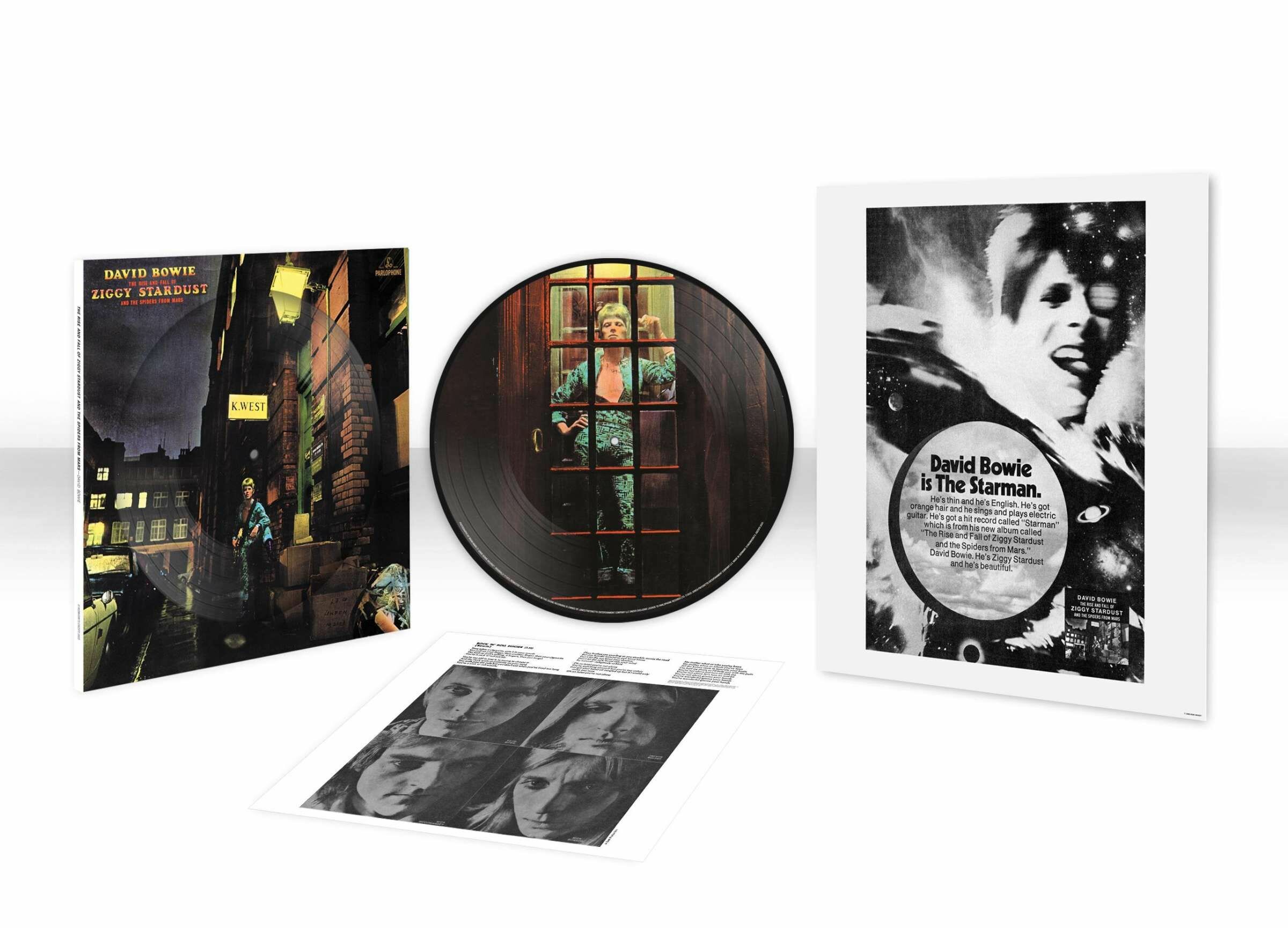 Виниловая Пластинка Bowie, David The Rise And Fall Of Ziggy Stardust And The Spiders From Mars (50Th Anniversary) (0190296459573) Warner Music - фото №15