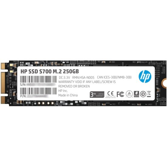 Накопитель SSD M.2 250GB HP S700 (2LU79AA)