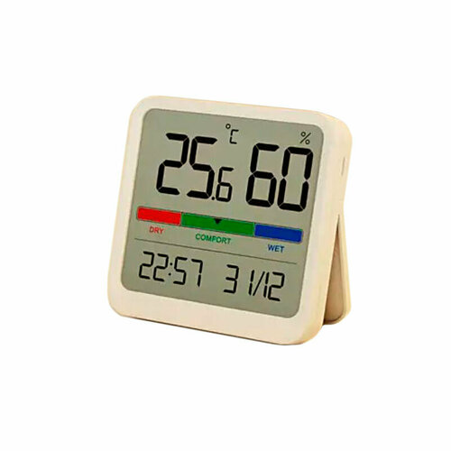 Погодная станция Beheart Temperature and Humidity Clock Display W200 White