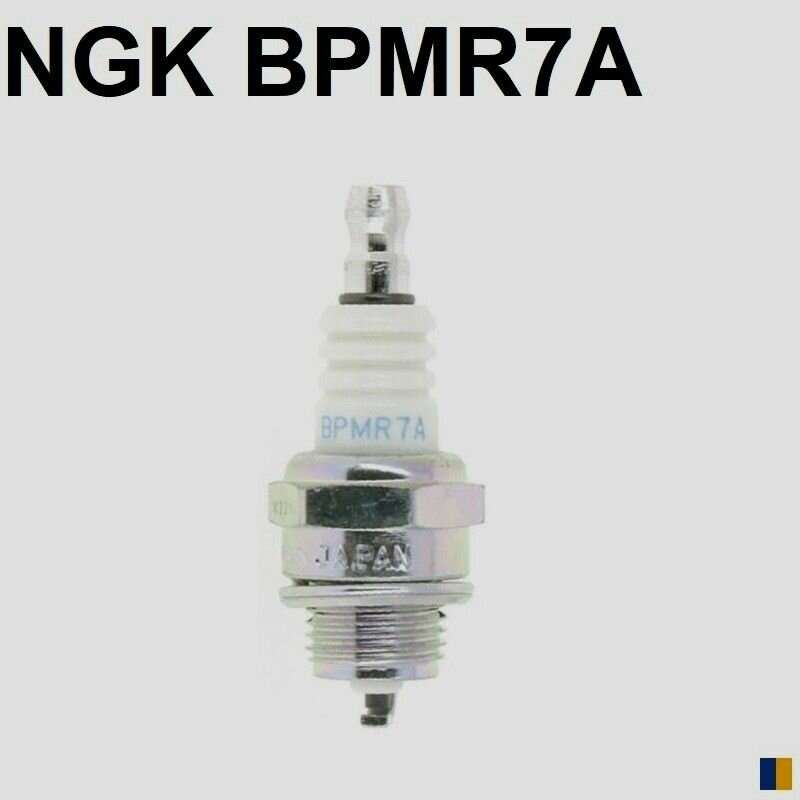 фото Свеча зажигания NGK BPMR7A (4626) для бензопилы, газонокосилки, триммеры, инструмент с бензиновым двигателем