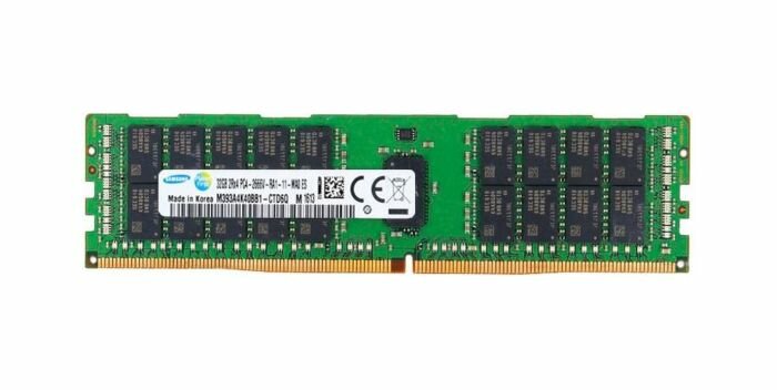 Оперативная память 32GB Samsung M393A4K40BB1-CTD (DDR4-2400 Reg ECC)