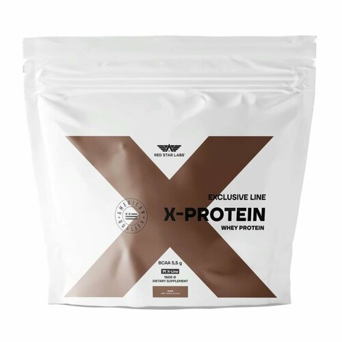 Протеин сывороточный, 1,5 кг, Red Star Labs X-Protein 1500 г аминокислотный комплекс red star labs amino x 180 г вкус арбуз