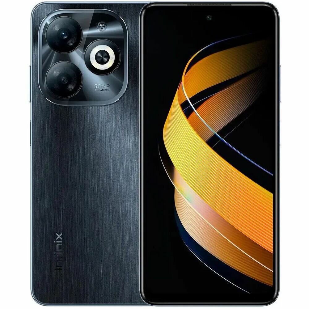 Смартфон Infinix Smart 8 Plus 4/128Gb Black