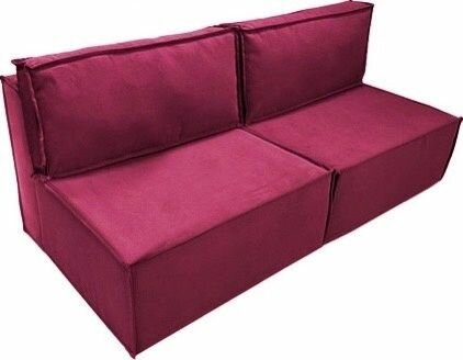 Диван-кровать MF-SOFA Мини Лофт, искусственная обивка велюром, механизм еврокнижка