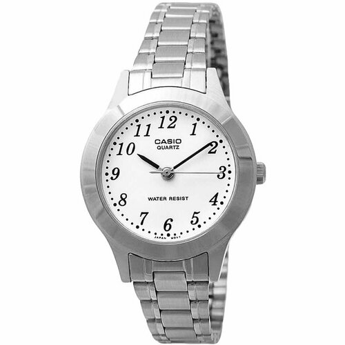 Наручные часы CASIO, белый часы casio ltp 1128pa 7b