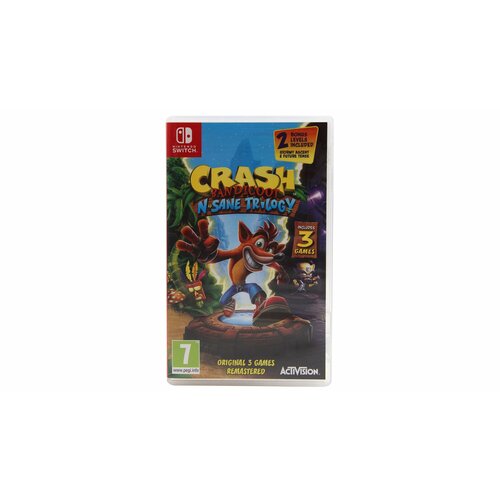 сумка crash bandicoot желтый Crash Bandicoot N’sane Trilogy для Nintendo Switch
