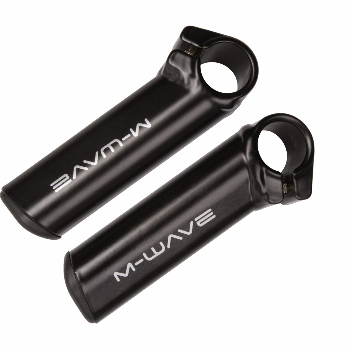 Рога на руль велосипеда M-WAVE алюминиевые черные