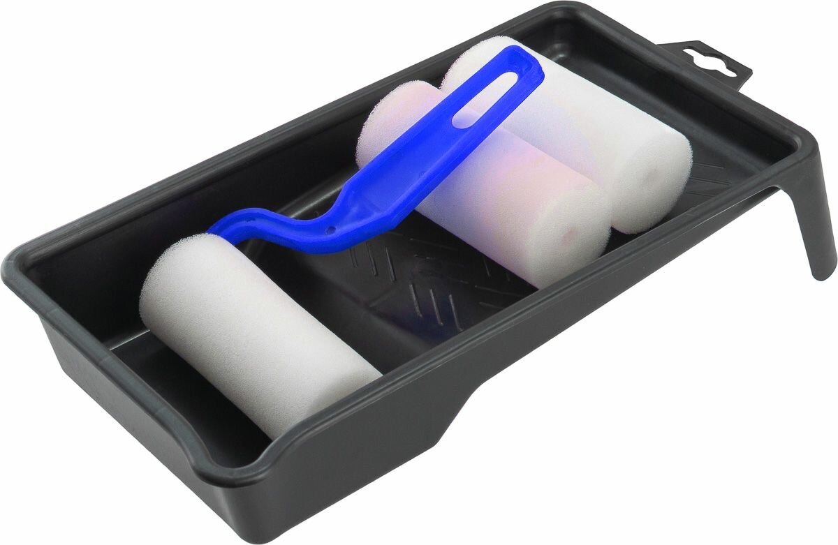 фото Набор: валик малярный 100 мм в сборе