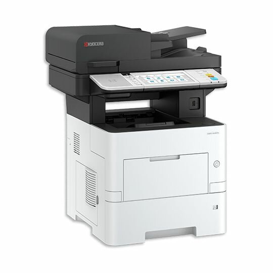 МФУ Kyocera ECOSYS MA4500ifx P/C/S/F, ч/б лазерный, A4, 45 стр/мин, 1200x1200 dpi, 1 Гб, USB 2.0, Network, HyPAS, лоток 500 л, Duplex, авто