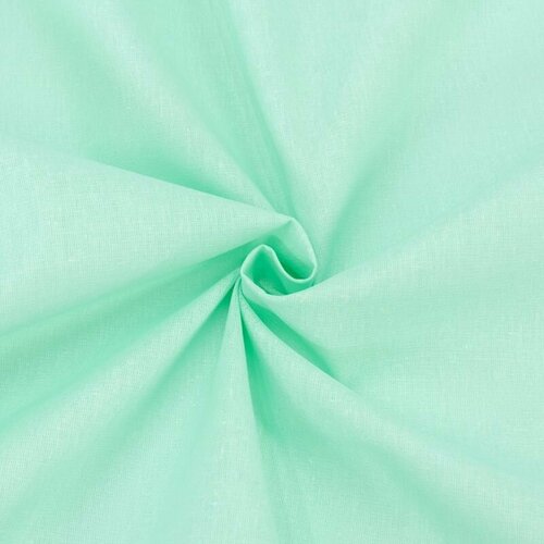Ткань для шитья хлопок, 1 Метр ткани, Бязь гладкокрашеная 120 гр/м2, Отрез - 150х300 см, цвет фисташка 2