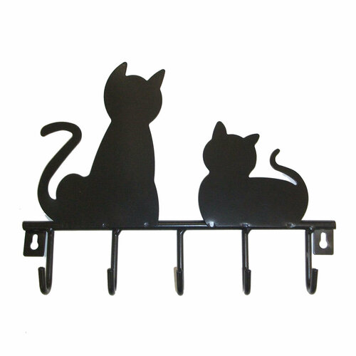 Вешалка настенная Кошки 1706₽