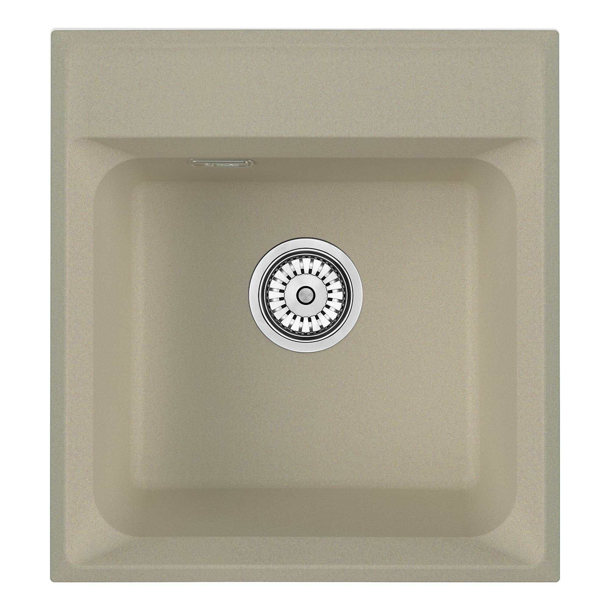 фото Мойка кухонная Point Мисти 46 светло-бежевый