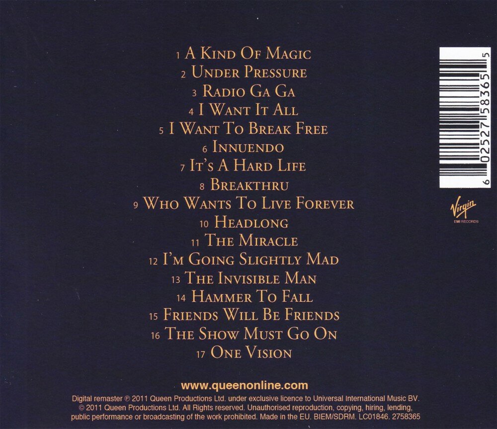 Queen The Platinum Collection CD Медиа - фото №19