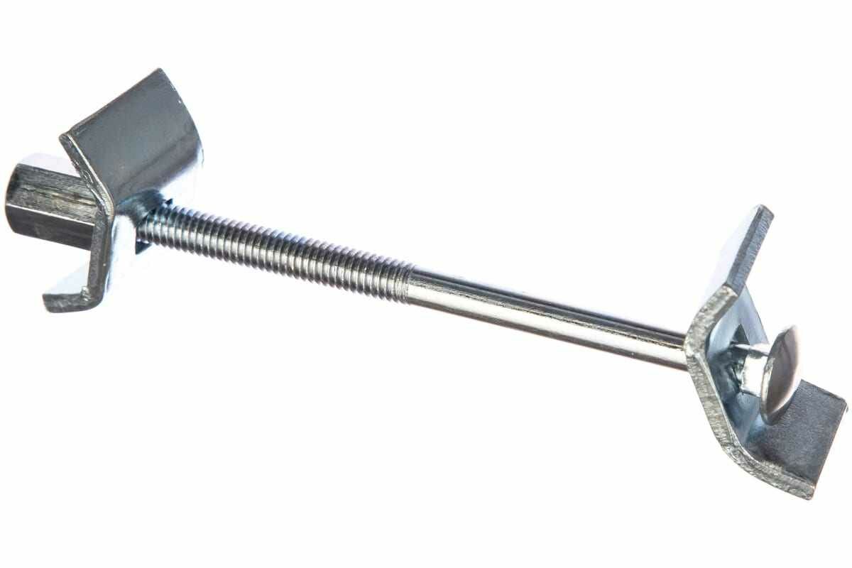 фото Стяжка столешницы Tech-Krep оцинкованная 100мм 1 шт - пакет 127496