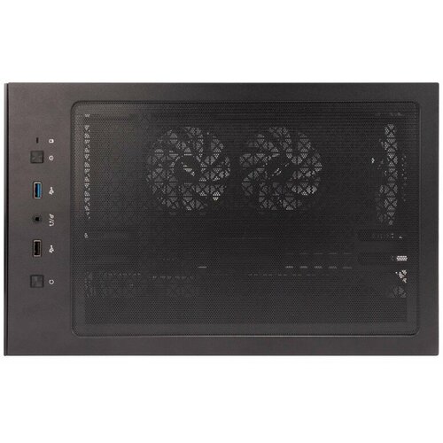 Корпус 1STPLAYER MIKU Mi7-A Black / ATX / 3x120mm LED fans / Mi7-A-BK-2F1R-1F1