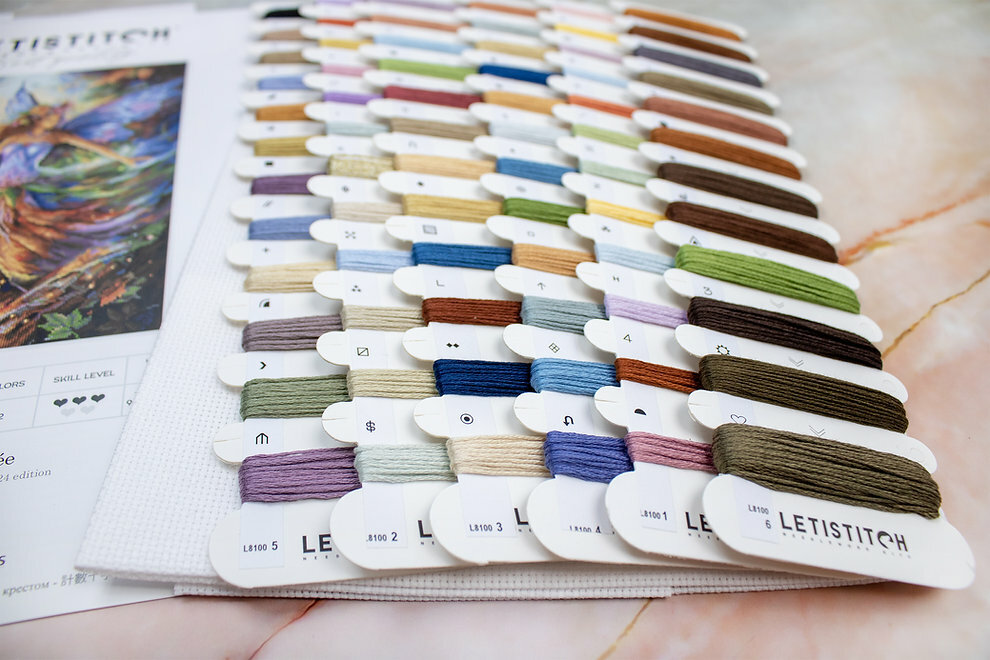 Набор для вышивания LetiStitch L8100 Фея — фото 1