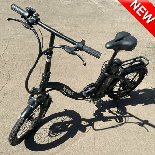 Электровелосипед MINAKO STREET F11сталь 500W48V12Ah Черный 6100000₽