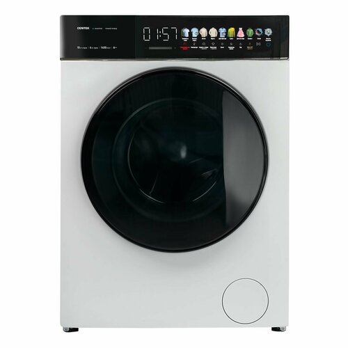 Стиральная машина Centek CT-1975 с сушкой прямой привод сенсорное управление инверторный двигатель подсветка барабана обработка озоном загрузка 10 кг 7999000₽