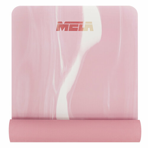 Коврик для йоги из каучука розовый 5990₽