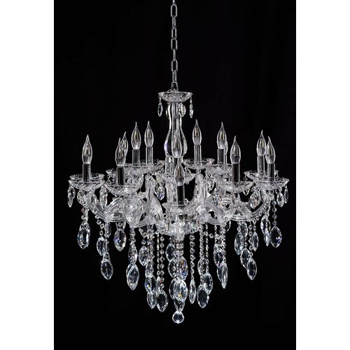 Люстра хрустальная 15 рожков