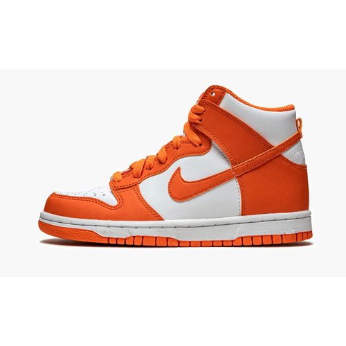 Кроссовки NIKE Dunk High, полнота B, размер 6,5 US W, оранжевый