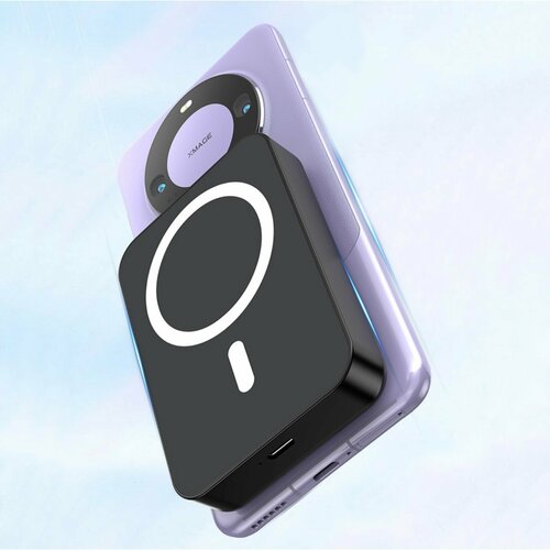 Внешний аккумулятор CRR-34 10000 мАч 5 W с функцией MagSafe Lightning чёрный 1467₽