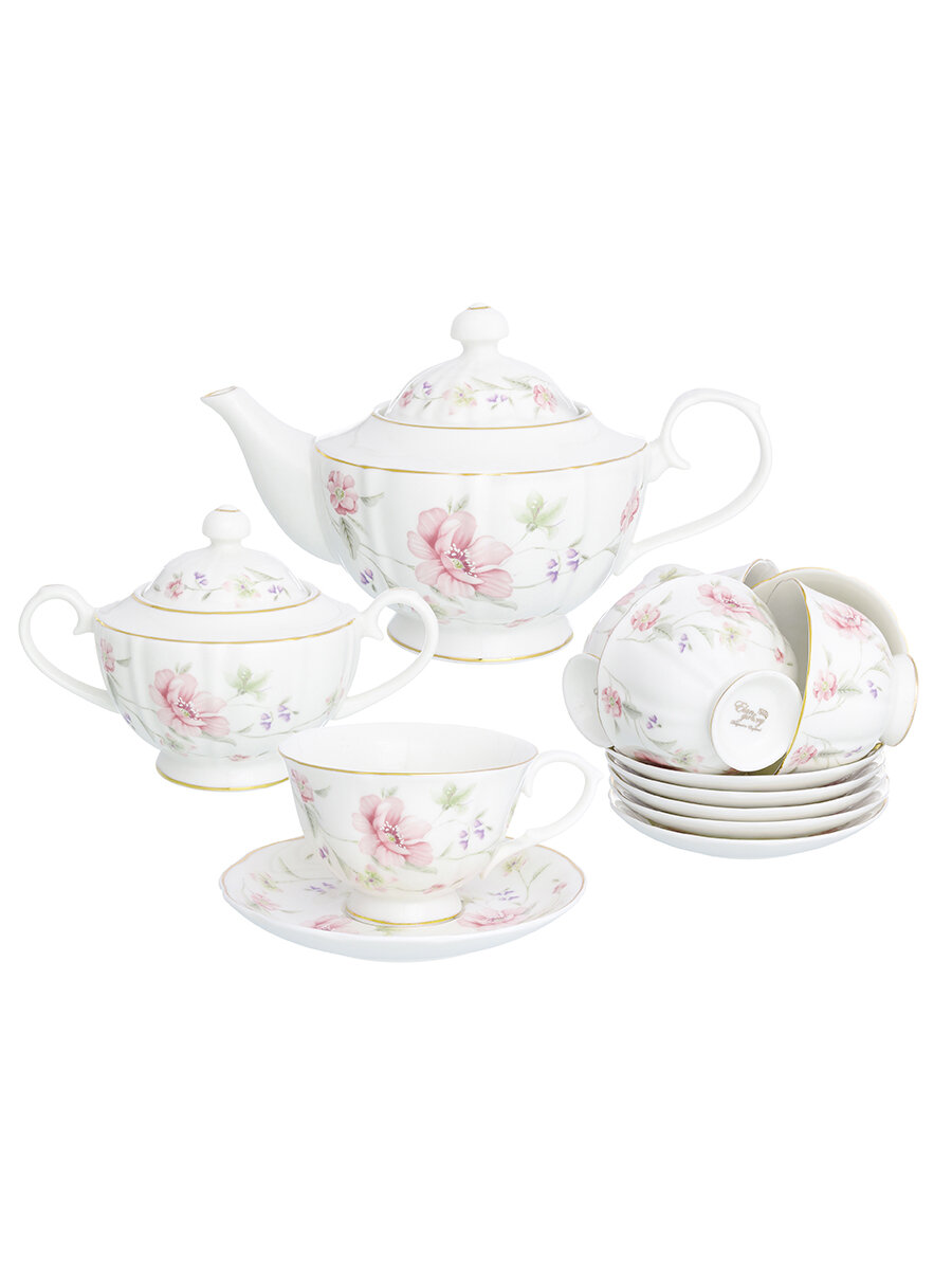 фото Чайный сервиз Elan gallery Диана 740299, 14 предм.