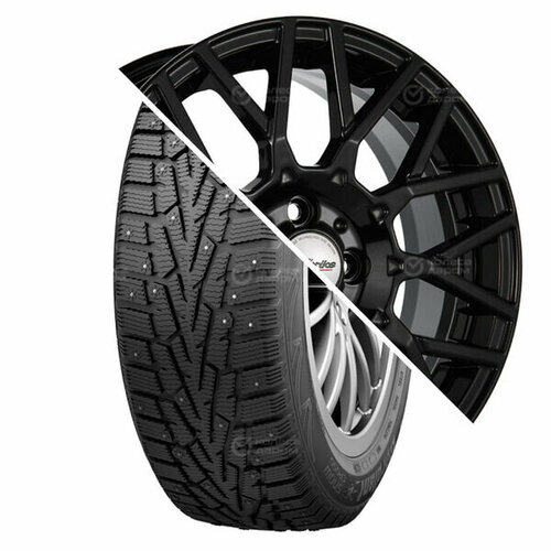 Колесо в сборе Snow Cross R16 20555 94T шип X125 R16x65 4x108 ET45 CB6335 BK Snow Cross R16 20555 94T шип X125 R16x65 4x108 ET45 CB6335 BK 11928₽