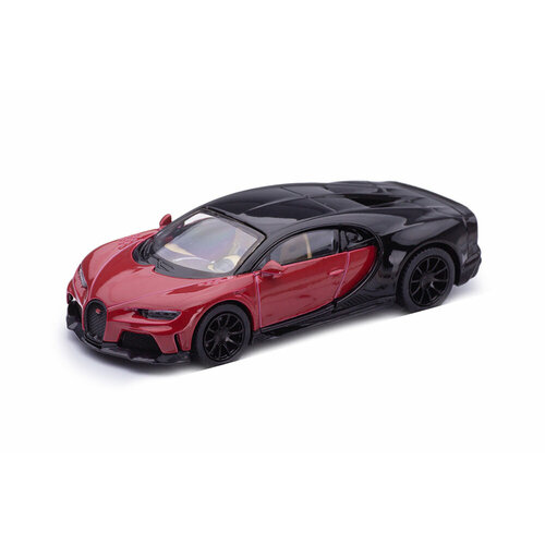 Bugatti chiron supersport красный с черным