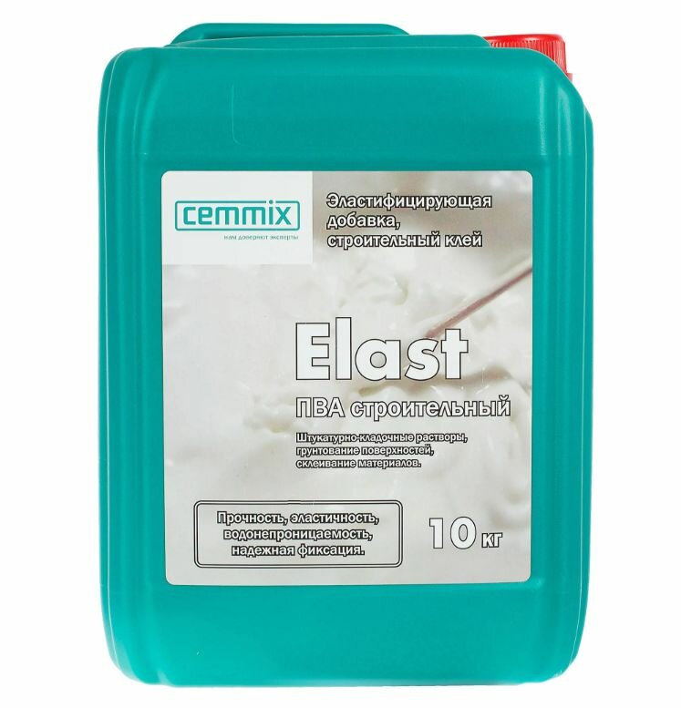Клей ПВА строительный Elast 10 кг