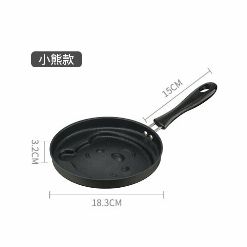 Сковорода Bear с антипригарным покрытием Maifan 183 см для омлета 3017₽