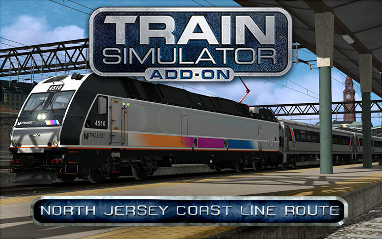 Train Simulator  North Jersey Coast Line Route Add On  Steam  PC  Регион активации РФ 
