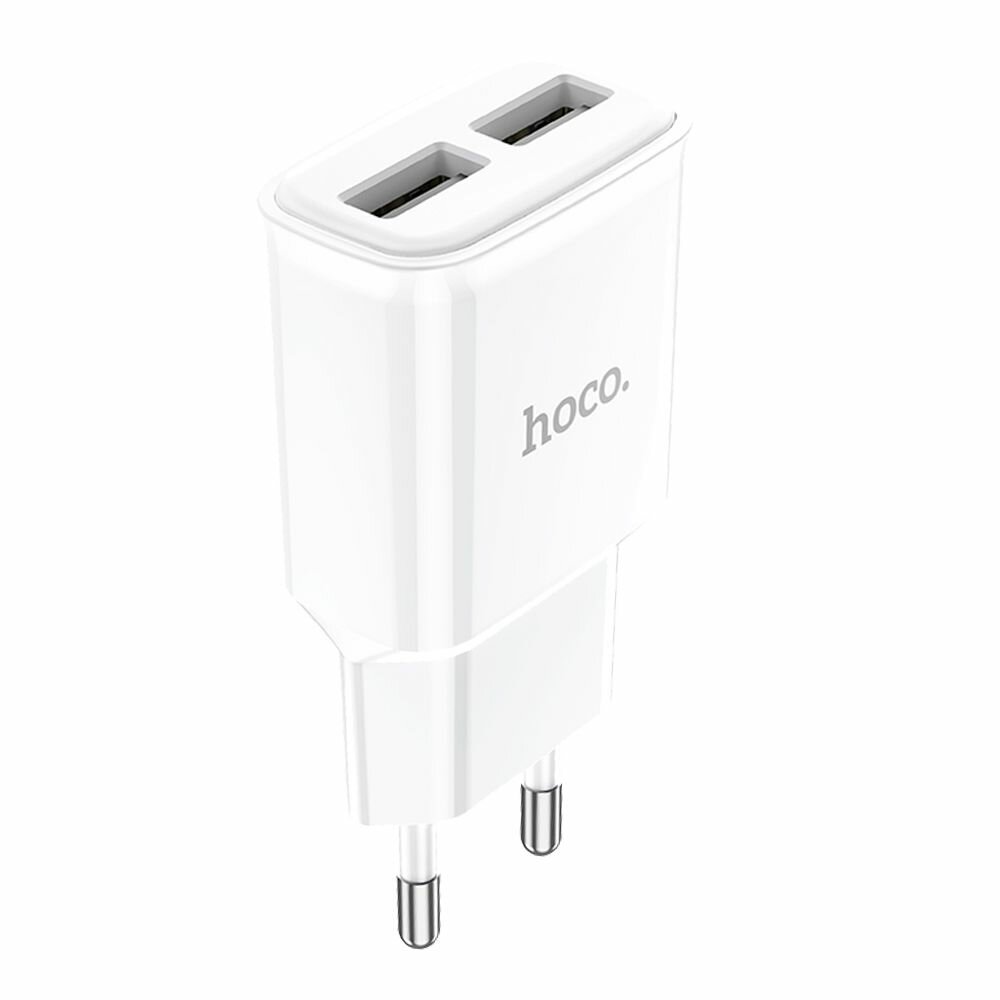 СЗУ HOCO C88A Star 2xUSB 2.4А (белый)