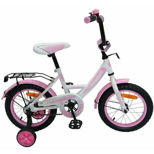 Велосипед 12 Nameless VECTOR розовыйбелый 9500₽