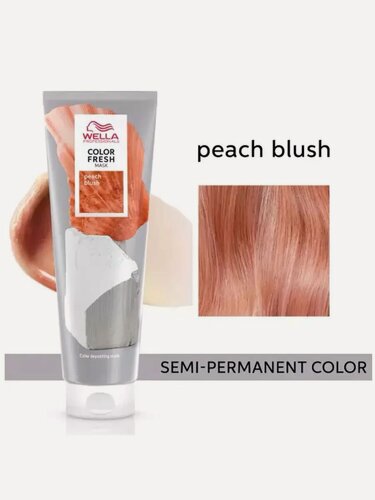 Изображение товара Wella Color Fresh Mask Peach Blush -Маска оттеночная Персик 150 мл