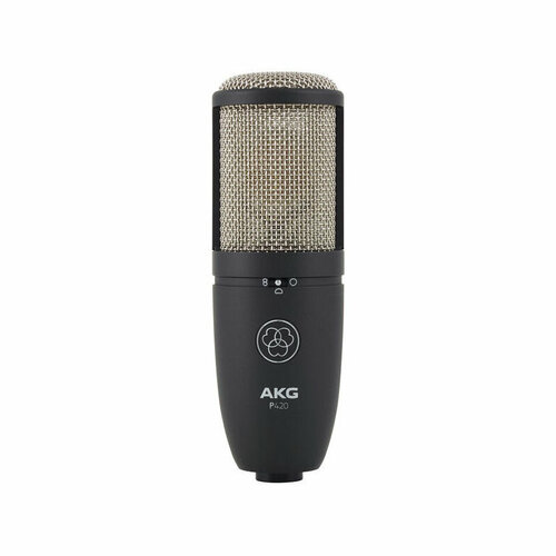 AKG P420 - микрофон конденсаторный 3 диаграммы напр 20-20000Гц в комплекте паук кейс 8100600₽