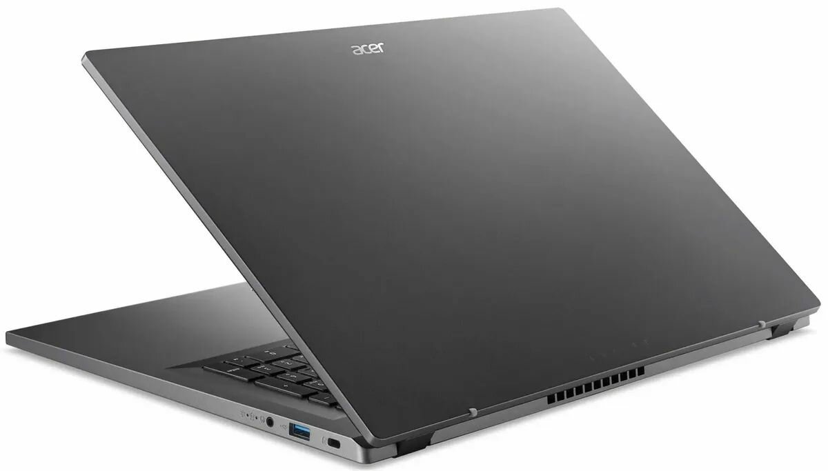 Ноутбук Acer Aspire 3 A317-55P 17.3" (1920x1080) IPS Intel N100 8GB LPDDR5 512GB SSD Intel UHD Без ОС, silver (NX. KDKCD.007) — фото 1