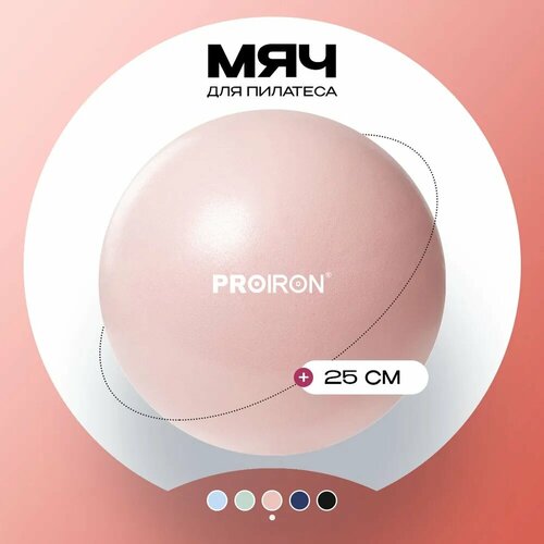 Мяч для пилатеса 25 см PROIRON розовый 499₽