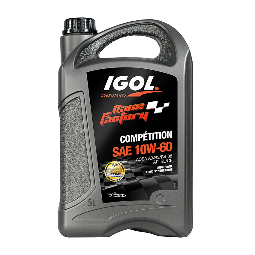 Моторное масло IGOL RACE FACTORY COMPETITION 10W-60 (5L)