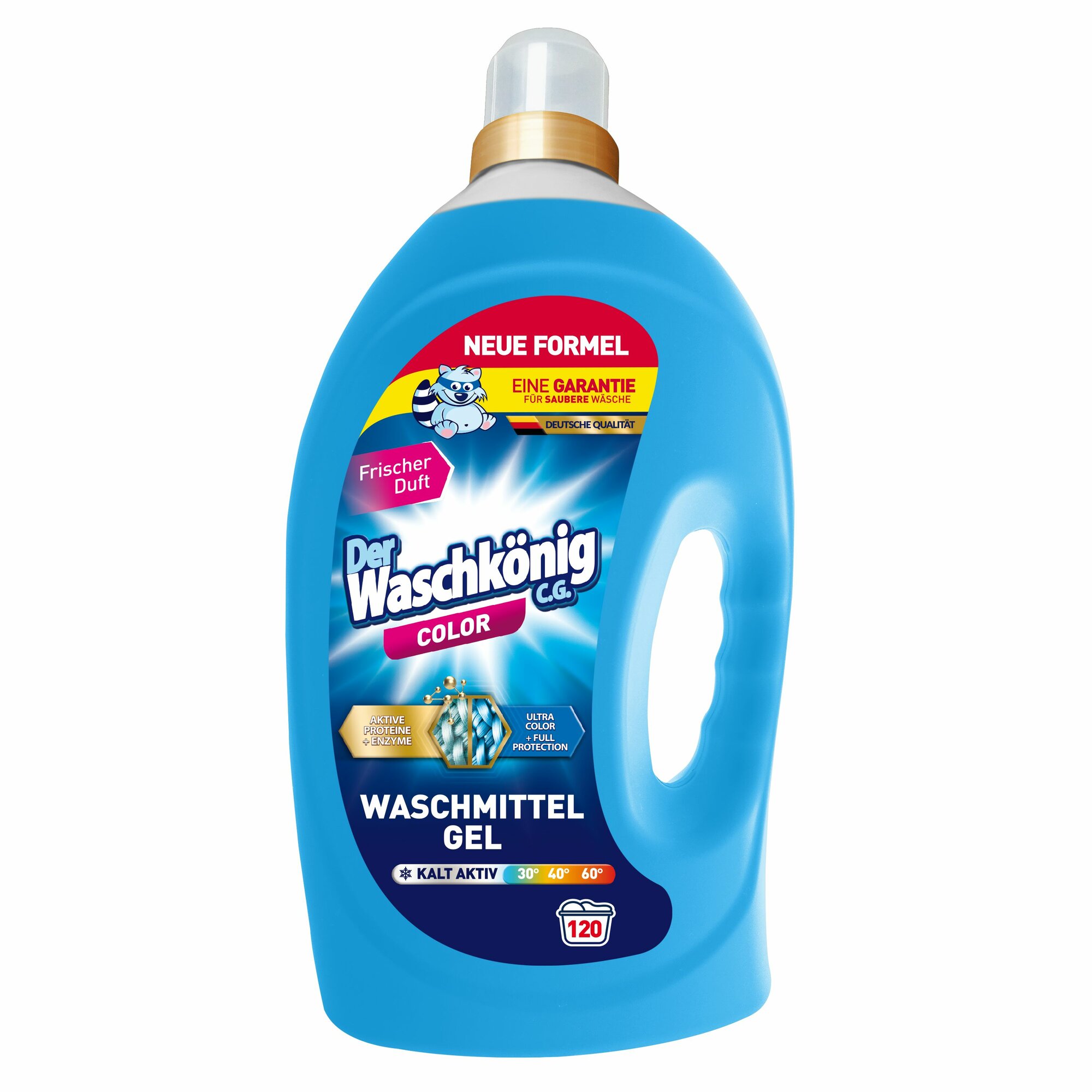 Гель для стирки цветных тканей Der Waschkonig C.G. Color 3,0 л