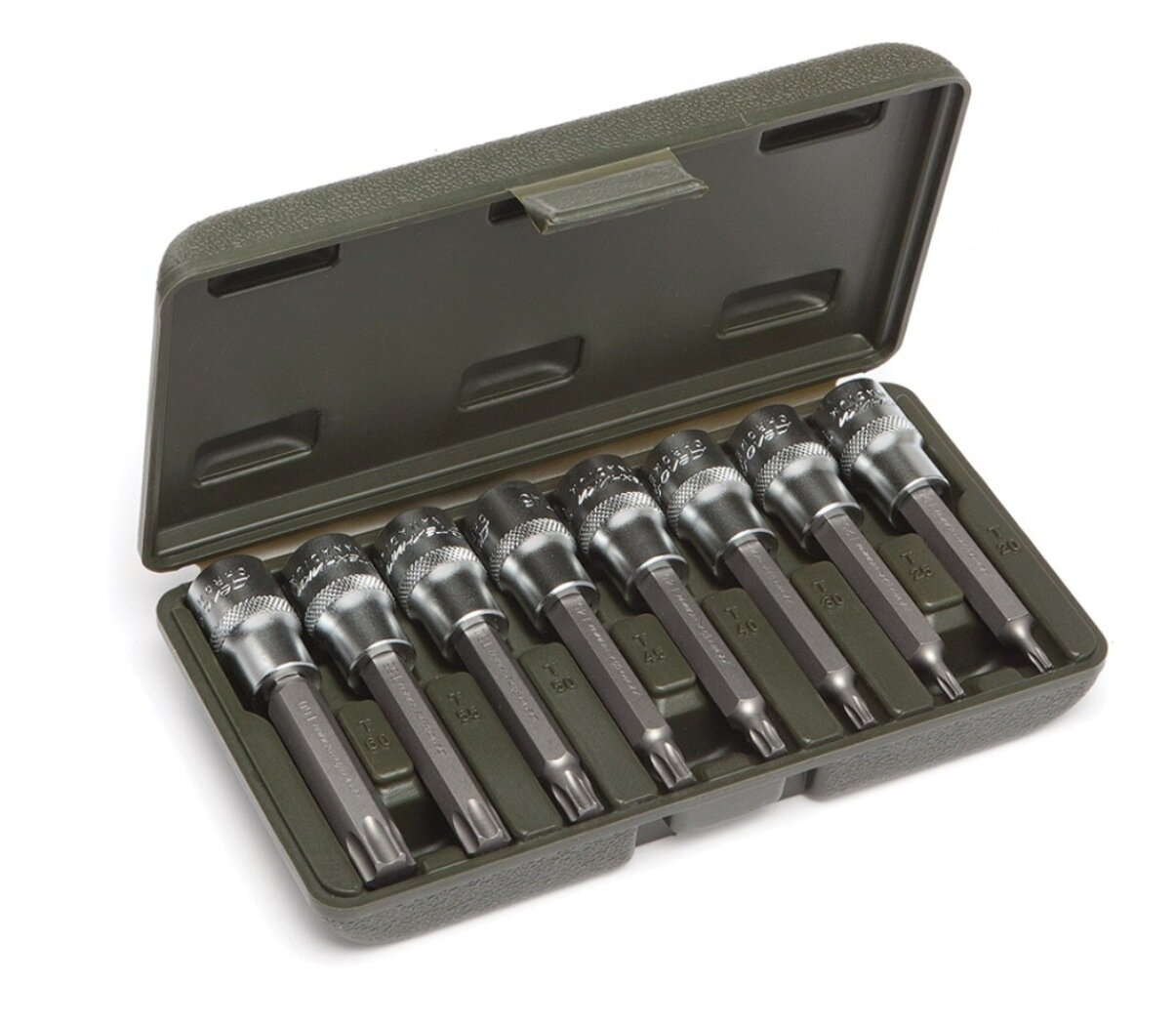 Набор головок со вставкой TORX 1/2", длина 100 мм, 8шт., Дело Техники, 624298